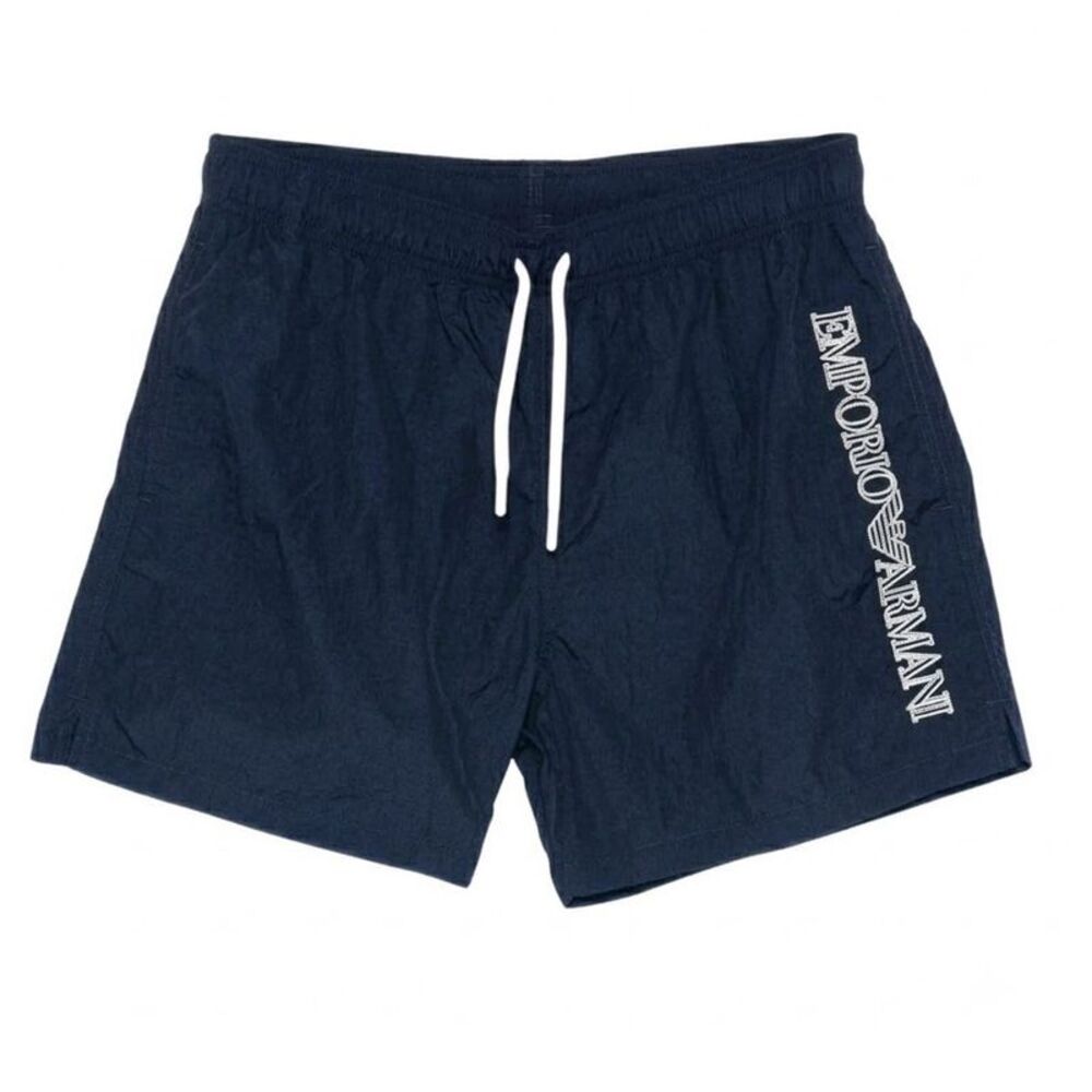 Emporio Armani EA7 Mens Logo Swimming Trunks / Navy